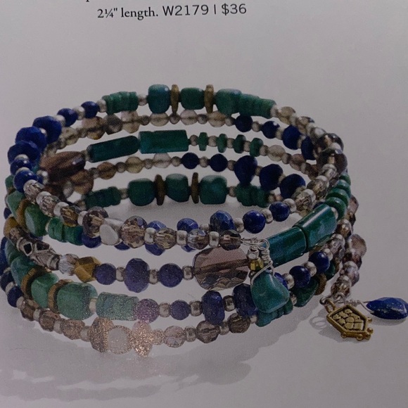 SILPADA SPIKY PALMS WRAP BRACELET B3219 - Picture 2 of 2